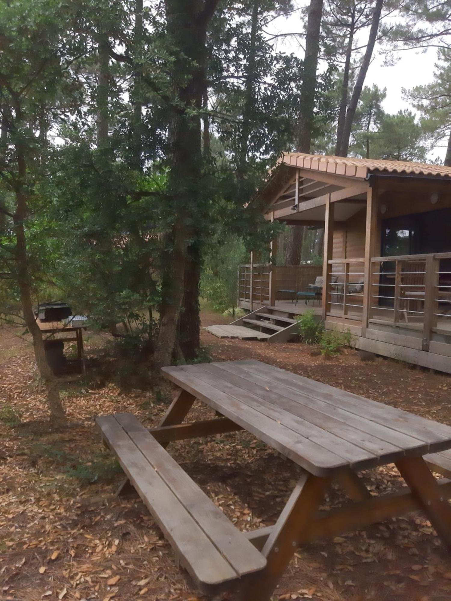 Chalet La Lande Ondres Exterior foto