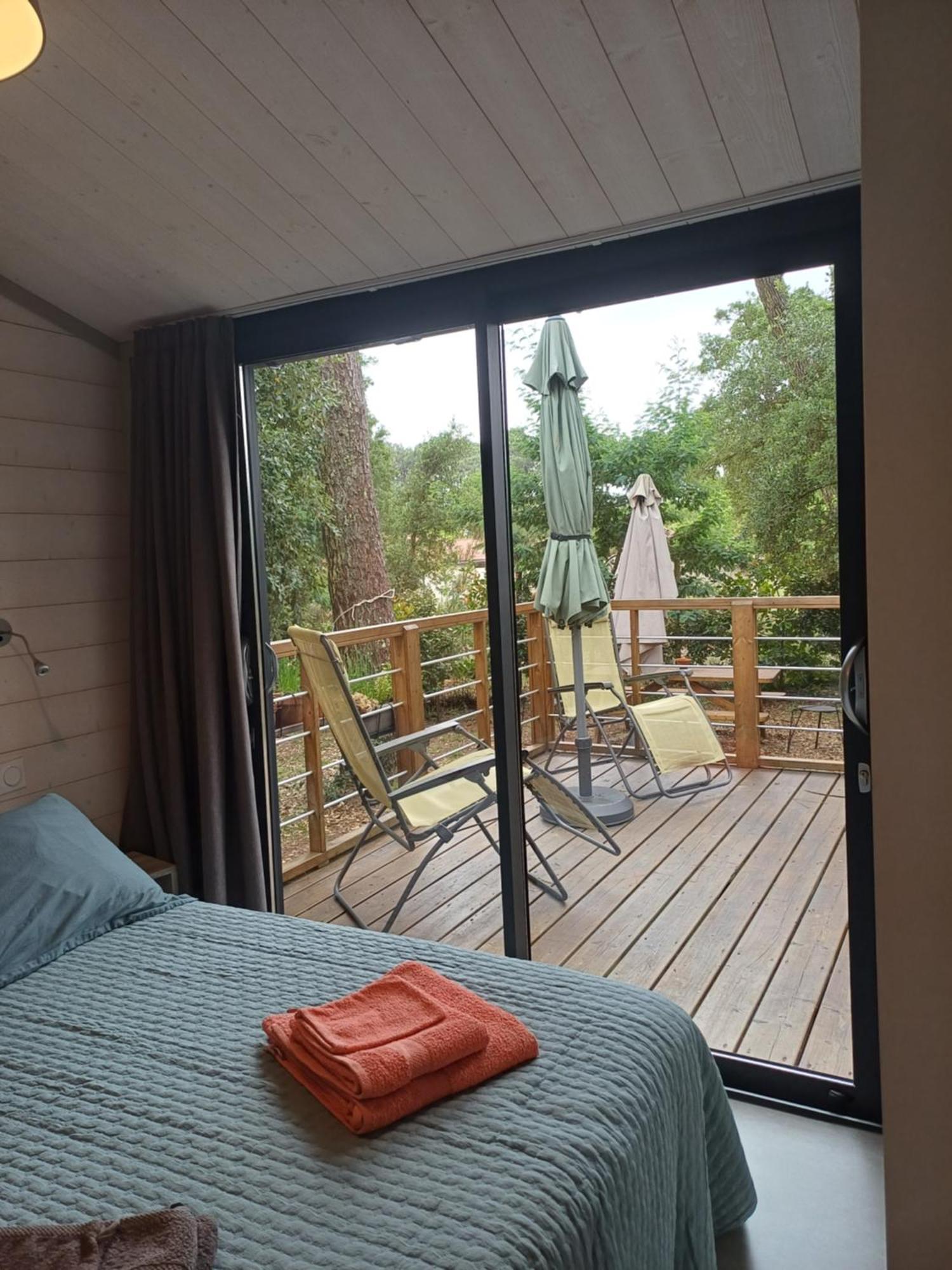 Chalet La Lande Ondres Exterior foto