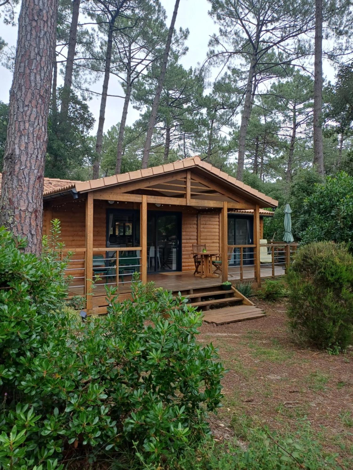 Chalet La Lande Ondres Exterior foto